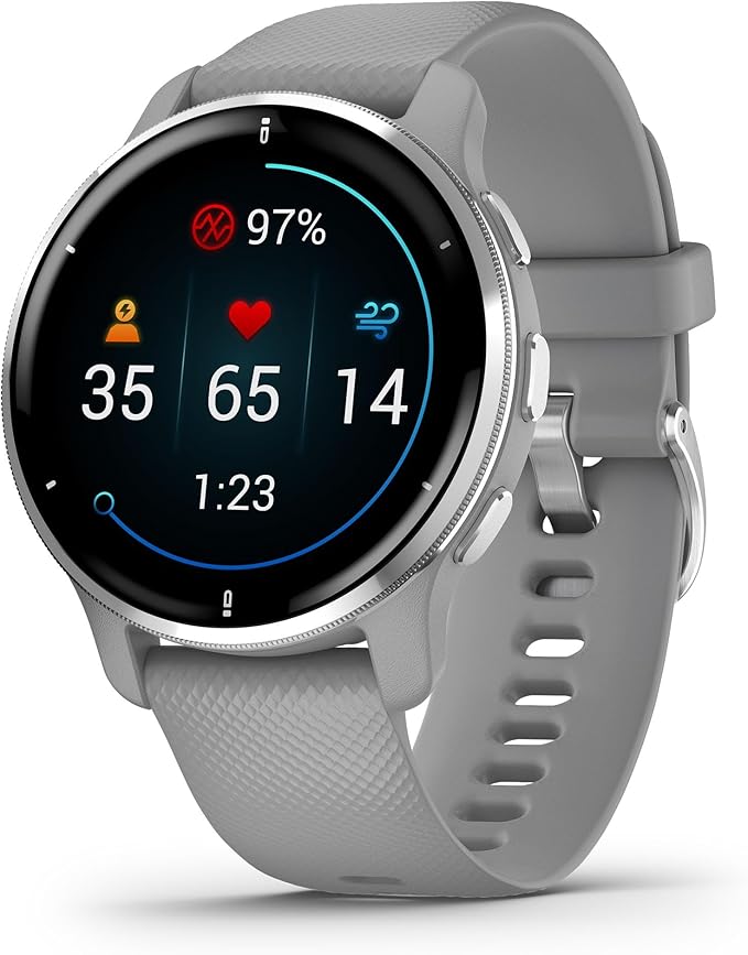 buy Smart Watch Garmin Venu 2 Plus - Silver - click for details